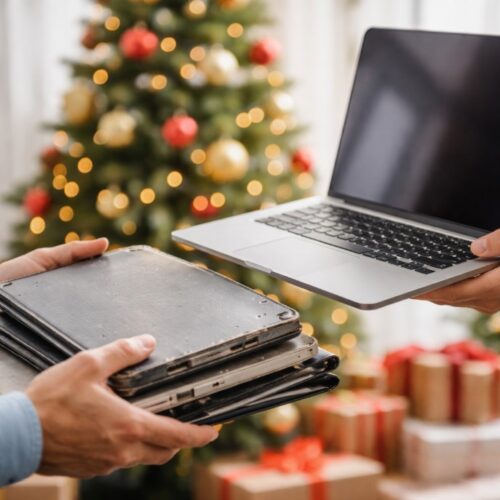 Exchanging old laptops for new one